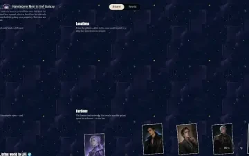 Neta Studio — 장소와 세력 위로 이동한 보드