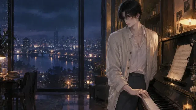 After the Nocturne — Eine KI-erstellte Otome-Visual-Novel (Musiker-Slow-Burn)