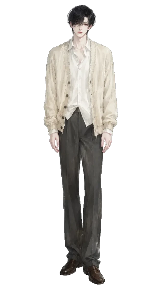 Xie Yanqiu — neutraler Ausdruck, transparentes Sprite