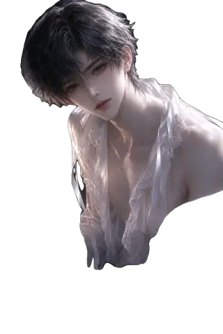 谢砚秋 — 全身肖像，透明立绘