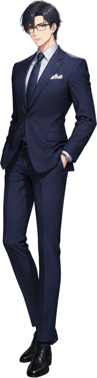 Artem Wing — zweiter Ganzkörper-Aufsteller-Sprite, transparentes PNG