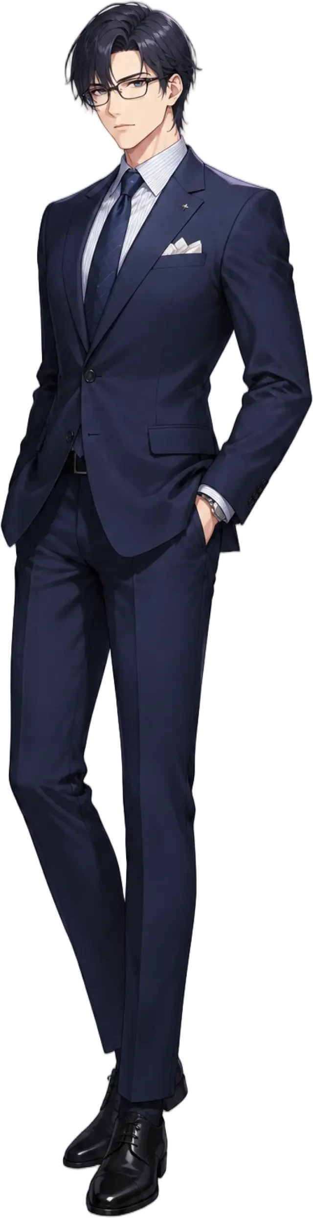 Artem Wing — zweiter Ganzkörper-Aufsteller-Sprite, transparentes PNG