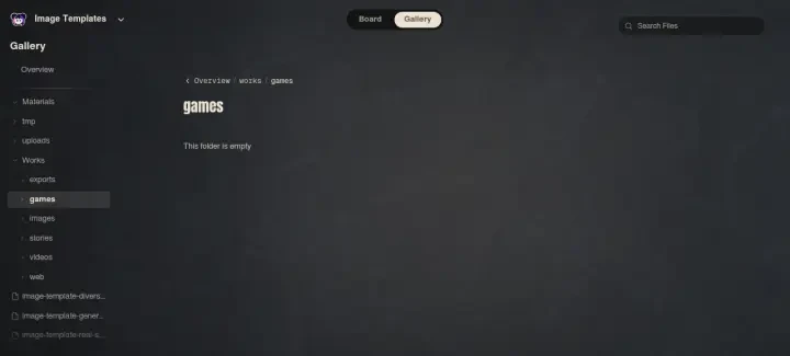 Neta Studio — Image Templates works folder
