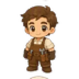 Sprite eines Baumeisters