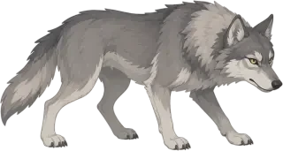 Sprite eines Wolfes