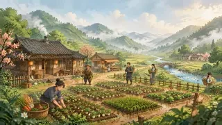 커버 — 산비 마을 농장 라이프 시뮬레이션