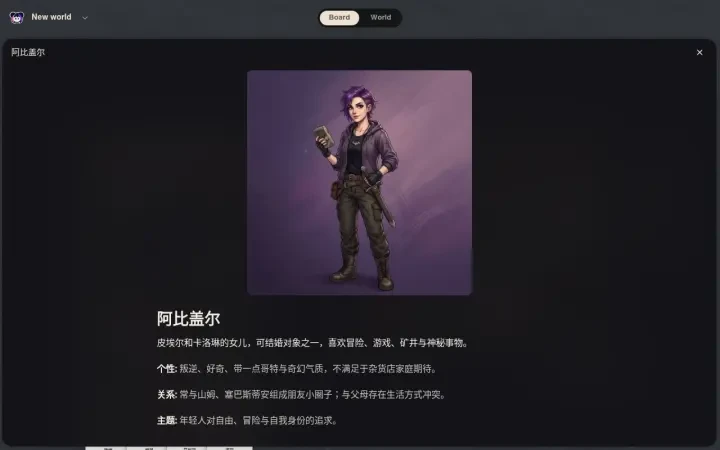 Neta Studio — character material detail