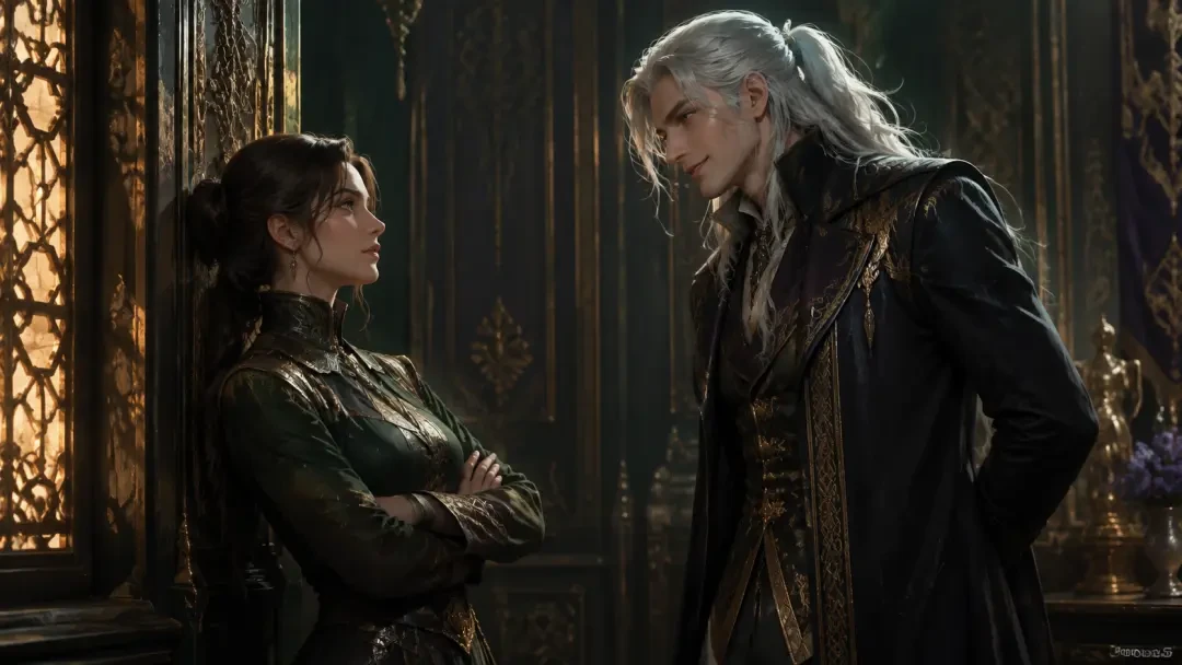 Langsame filmische Animation — Noah & Mara, The Tomes of Endra