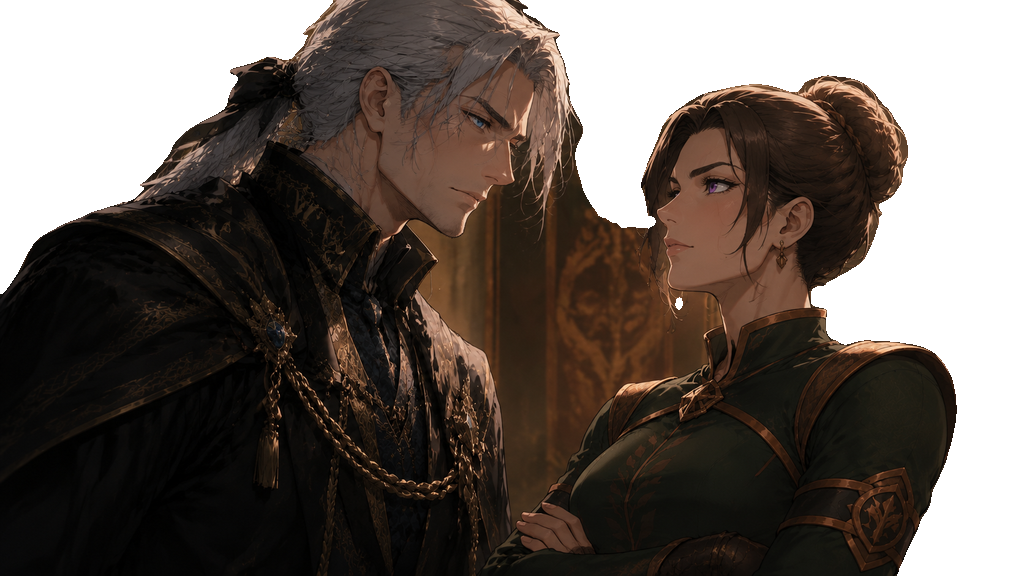 Noah und Mara — transparentes Sprite, Annäherungsszene