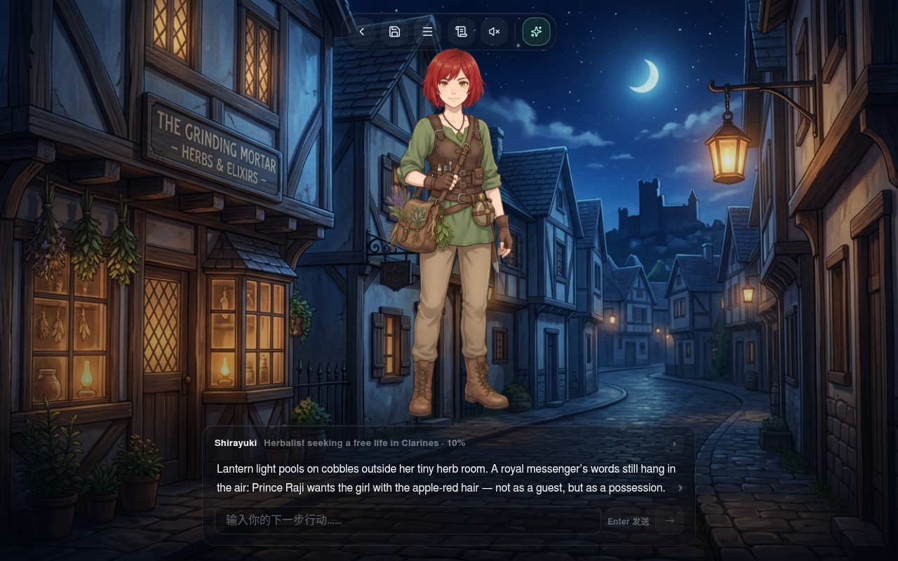 Gameplay — die Nacht der Forderung in Tanbarun