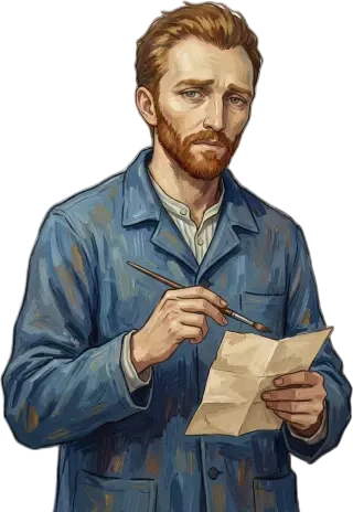 Vincent — sprite de dialogue transparent en jeu