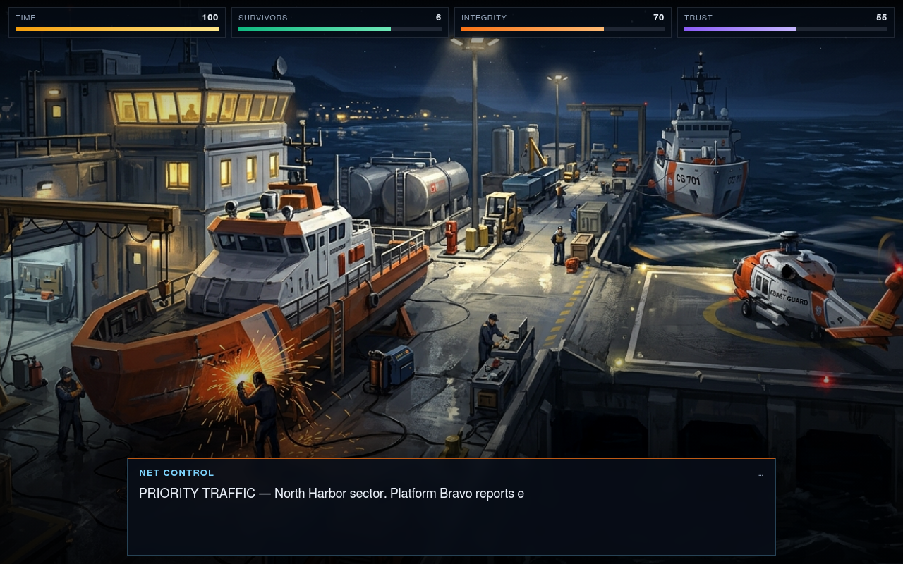 Gameplay — NET CONTROL priority traffic