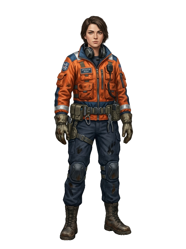Operator Rook transparent sprite