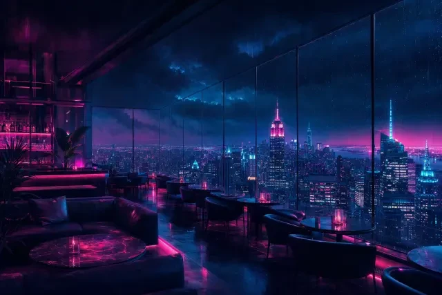 Rooftop Bar background