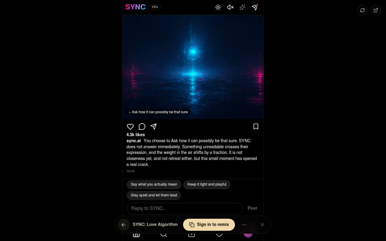 Gameplay — live dialogue scene