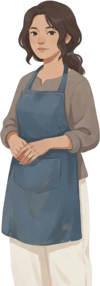 Transparenter Charakter-Sprite von A-Yao