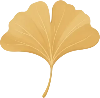 Sprite-Spielstein „Ginkgoblatt“