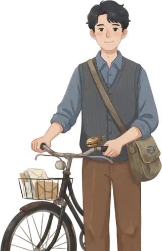 Transparenter Charakter-Sprite von Xiaoman