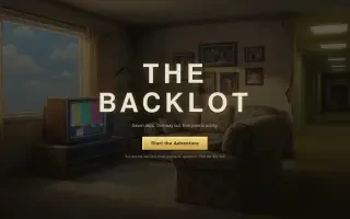 Gameplay — l'écran titre