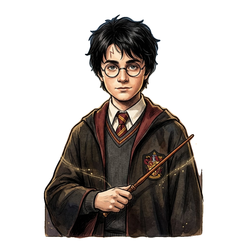 Harry Potter transparent sprite