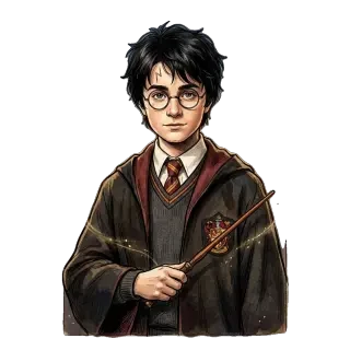Transparentes Sprite von Harry Potter