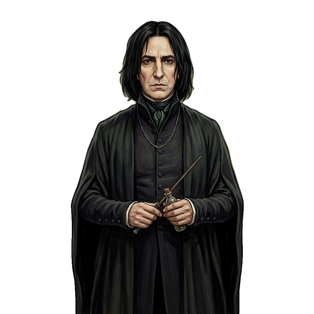 Severus Snape transparent sprite