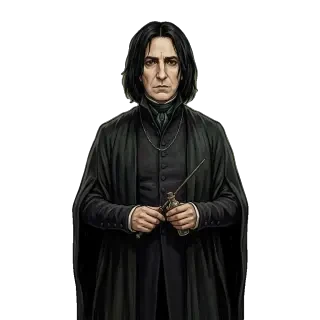 Transparentes Sprite von Severus Snape