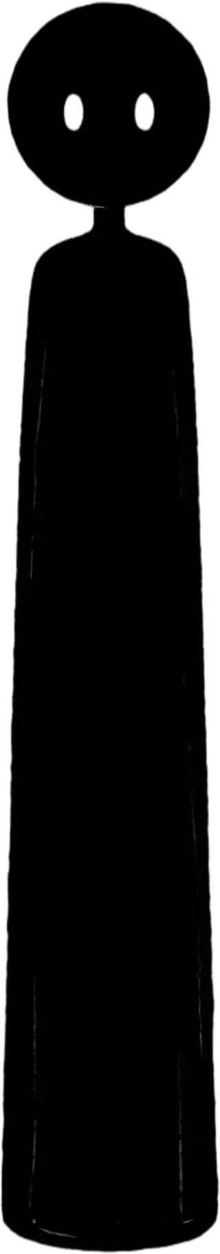 透明立绘去背——黑色剪影
