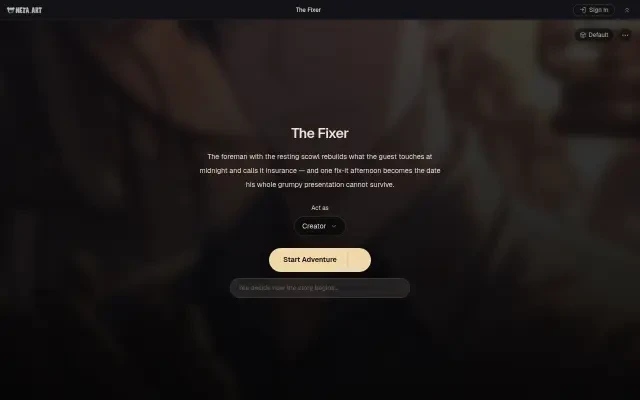 The Fixer — el campo opcional de entrada First