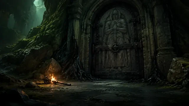 Szenenhintergrund — Syr Konrads Grab
