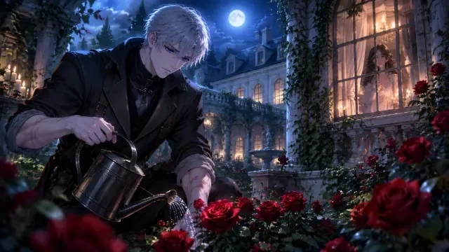 Second Life · Rose Manor — An AI Dark-Fantasy Romance Adventure