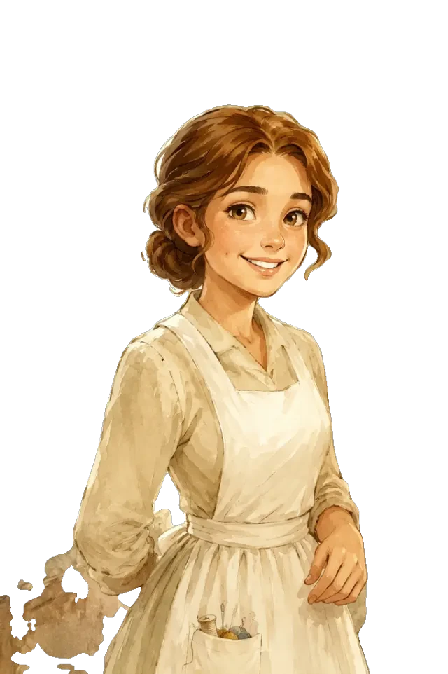 Eliza — transparenter Charakter-Sprite