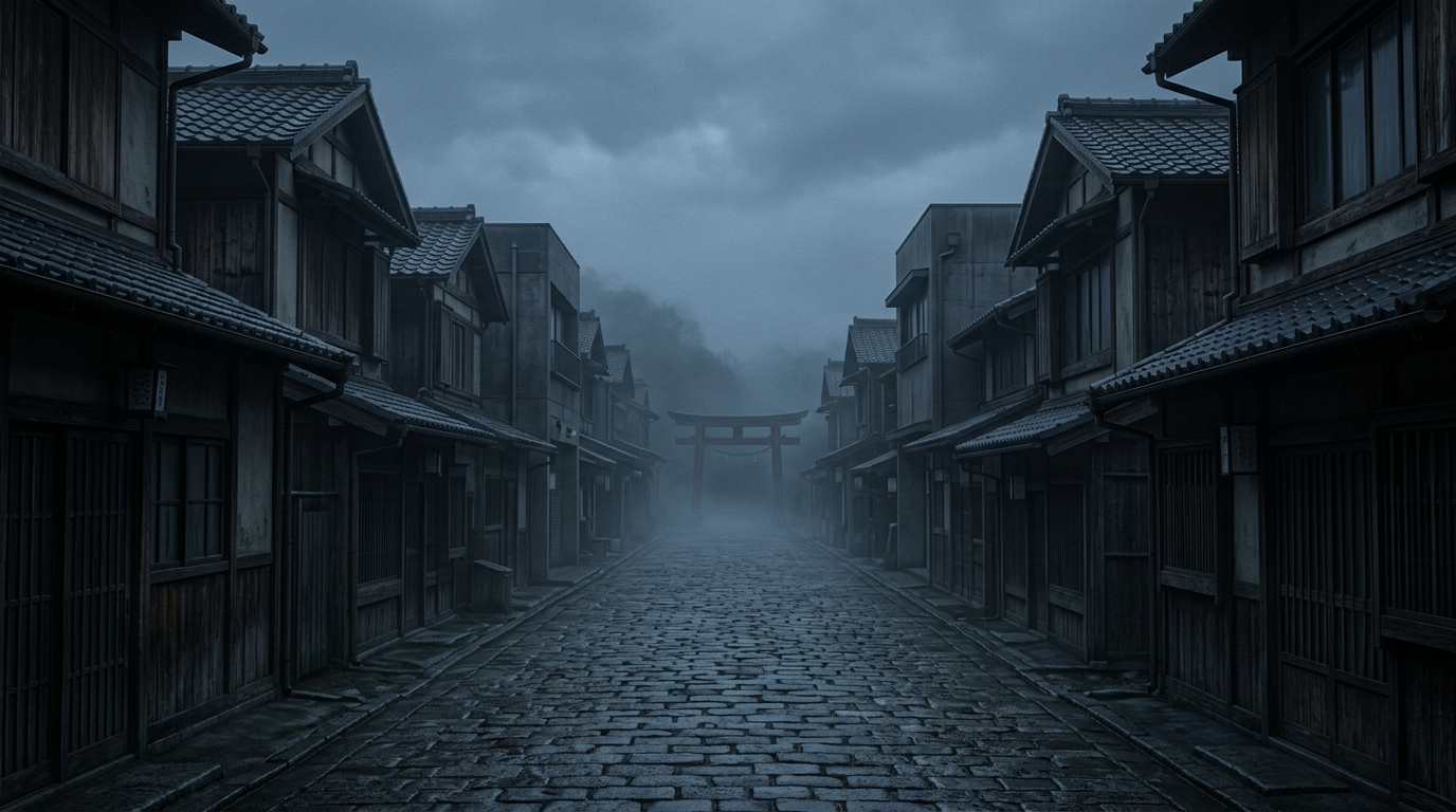 Village Street background