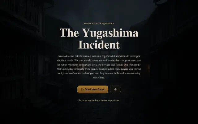 Gameplay — title screen