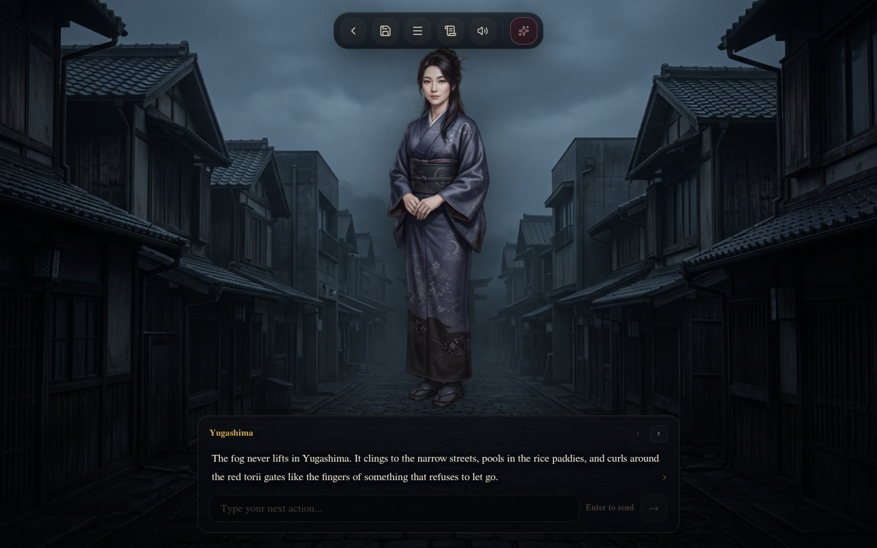 Gameplay — first scene with Mei Li