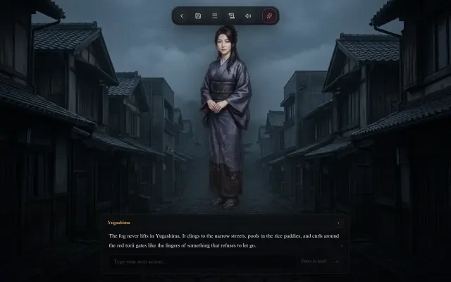 Gameplay — first scene with Mei Li