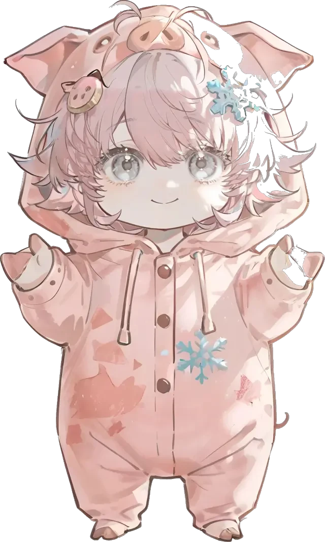 Charakter-Sprite von Wu Xiao Zhu (transparentes PNG)