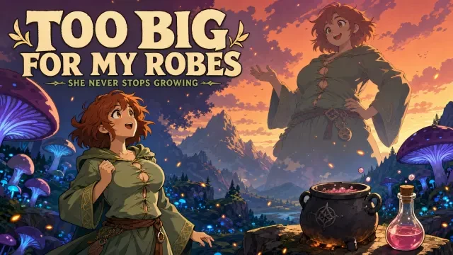 Zu groß für meine Roben – 16:9 KI-Spielcover
