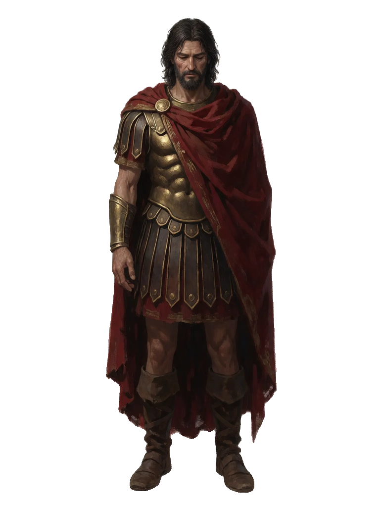 Sprite de Odiseo: expresión serena
