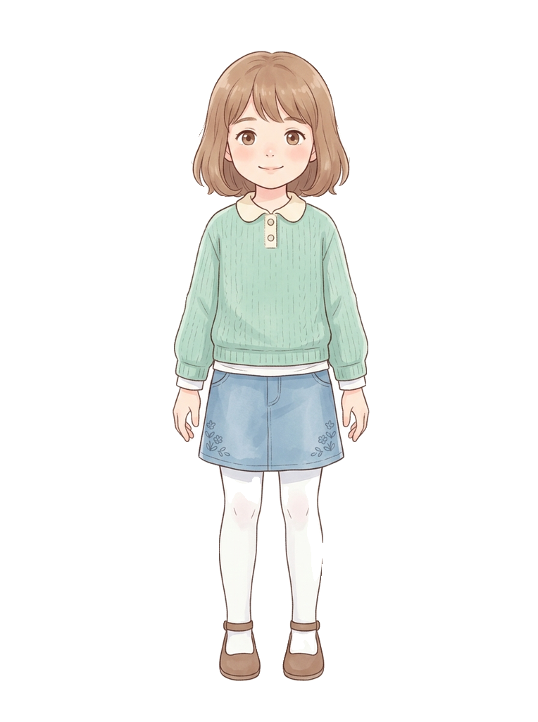 Claire — Sprite als Kind