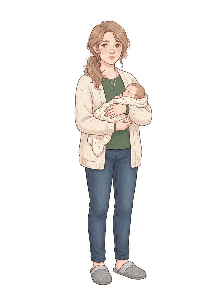 Claire — Sprite als Mutter