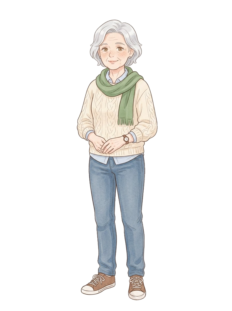 Claire — Sprite als junge Frau