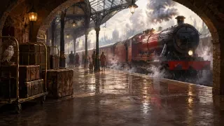 Scene background — Platform 9¾