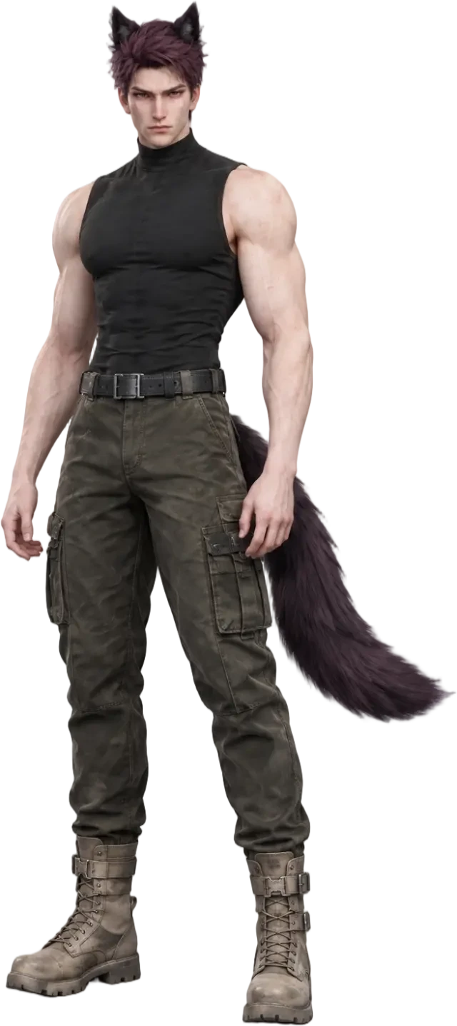Valko transparent full-body sprite