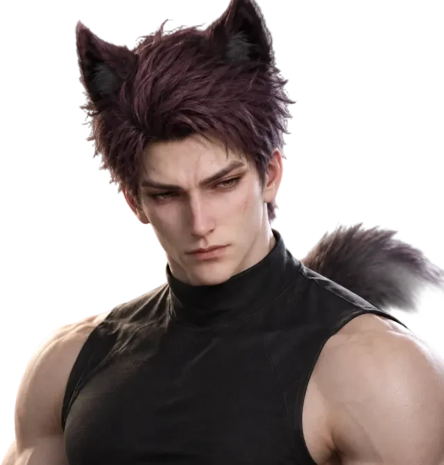 Valko transparent softened portrait sprite