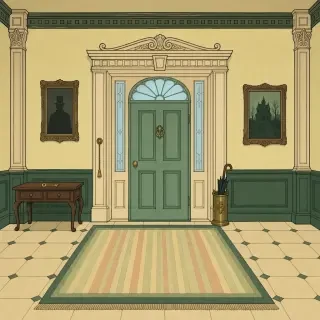 Le décor du Hall d'entrée