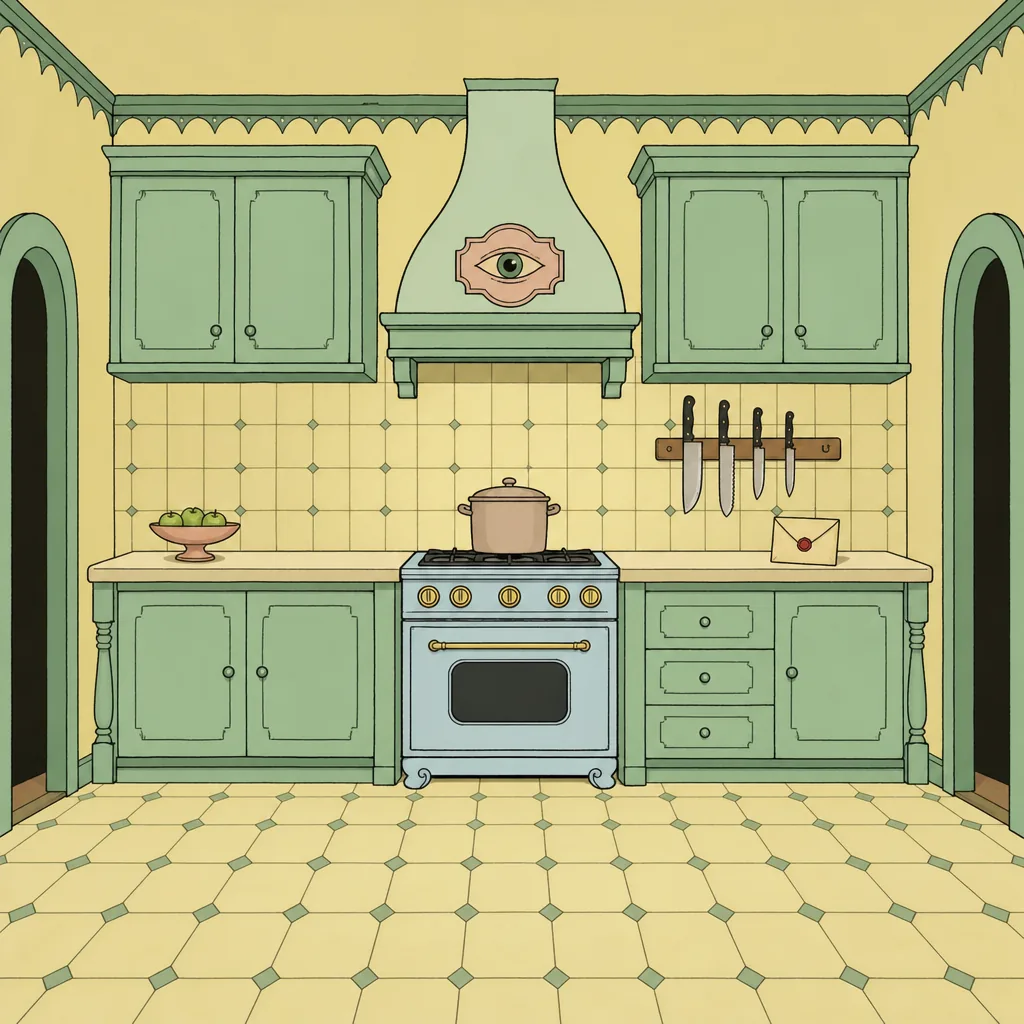 El fondo de la cocina