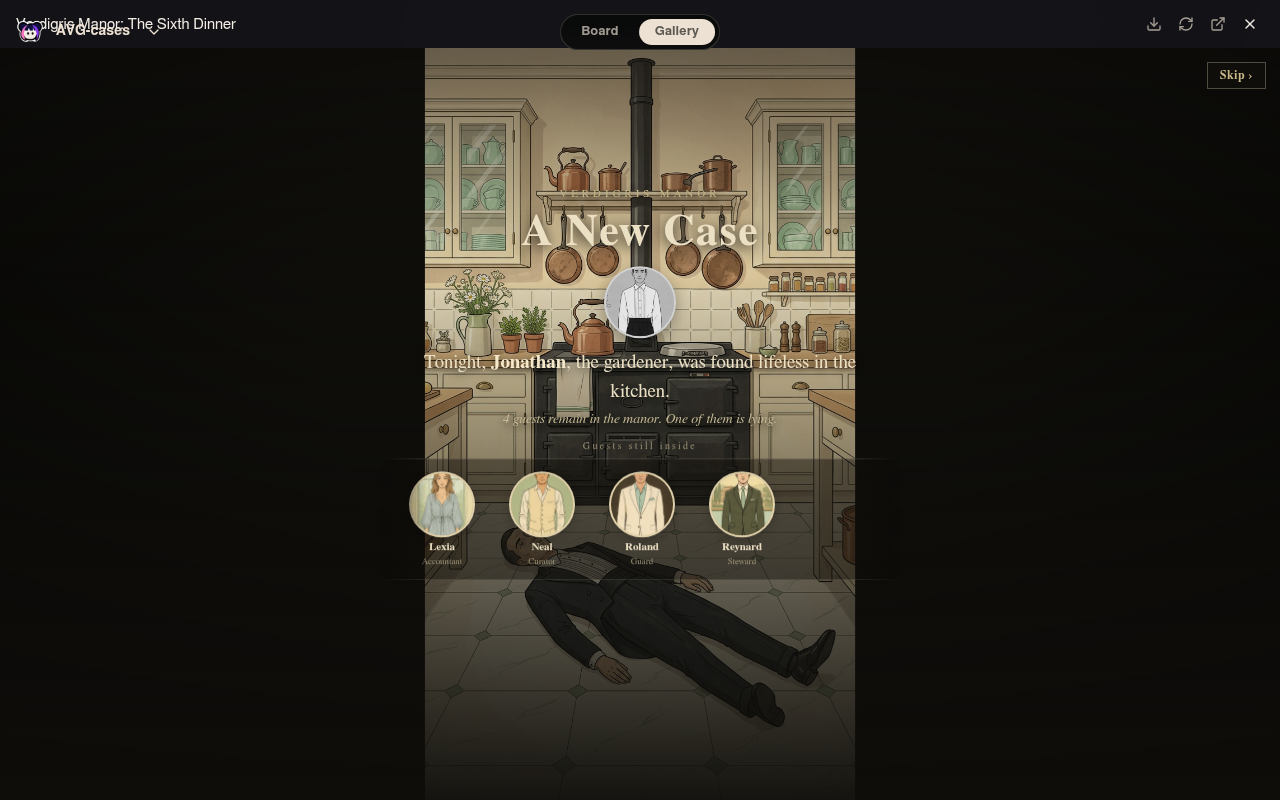 Neta Studio — el caso Verdigris Manor