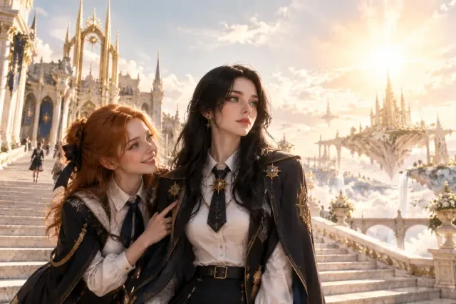 Wren & Theodora — The Solar Sanctum Academy — Titelbild des Videos