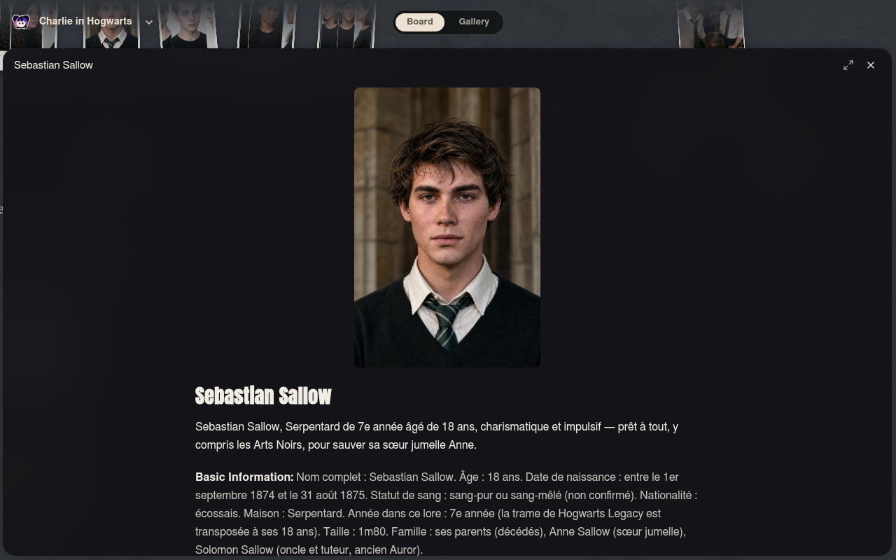 Neta Studio — Charlie in Hogwarts 角色网格